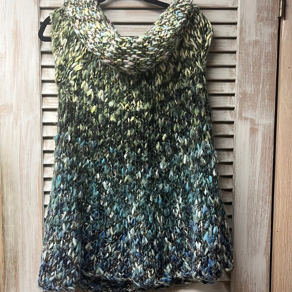 Free People Cowl Neck Sweater Dress/Top